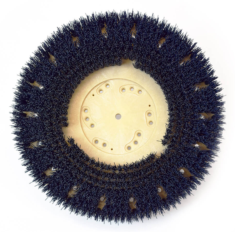 Malish Clean-Grit™ Rotary Grit Brushes, 11"-20", Includes Pre-Installed Riser and NP-9200 Clutch Plate, 180 Grit