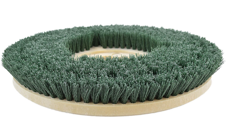 Malish Mal-Grit Scrub™ Rotary Grit Brushes, Includes Pre-Installed Riser and NP-9200 Clutch Plate, 120 Grit