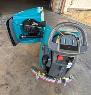Refurbished Tennant T300, 20" Walk Behind Disk Floor Scrubber, Battery, Self Propel, 3/1/1 Warranty, Quick Ship