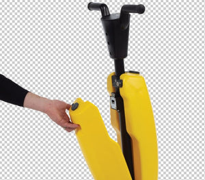 Tornado Mop Microburst | Floor Scrubber | 17.5" | 1.3 Gallon | Lithium | Disk | 2 Year Warranty