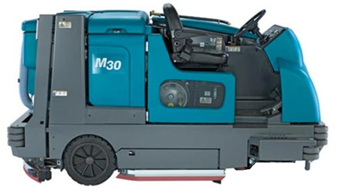 Refurbished | Tennant M30 | Floor Sweeper-Scrubber | 48" | 75 Gallon | Ride On | Propane | Cylindrical | 2018