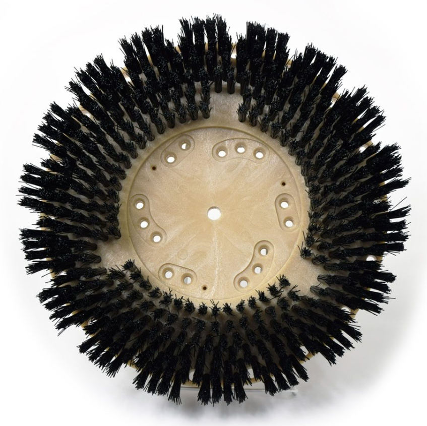 Malish Nylon TUFF-BLOCK® Showerfeed Brushes, 13", 17" and 20" Floor Buffers, Riser and NP9200 Clutch Plate Included