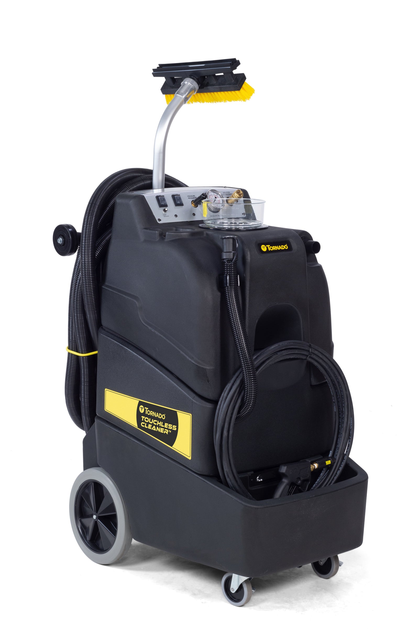 Tornado Touchless Restroom Cleaner, 15 Gallon, 500 PSI, Cold Water, Single 3 Stage Vacuum Motor, 4 Year Warranty