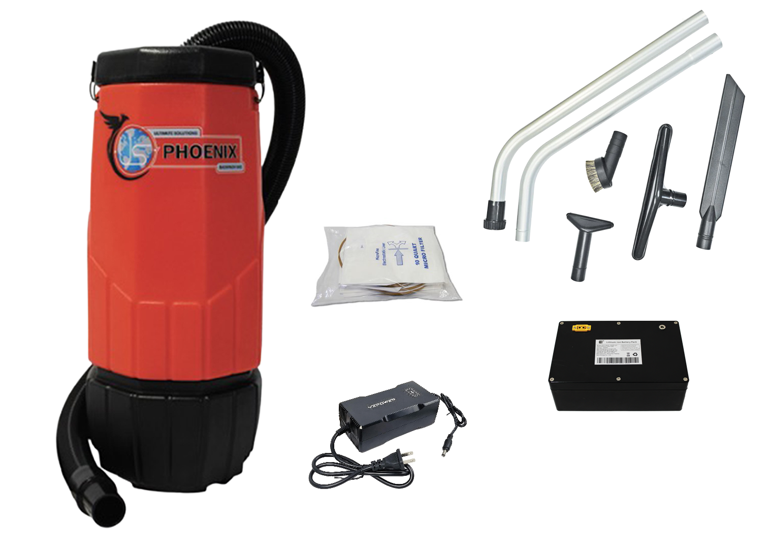 Sandia Phoenix 10 Qt Cordless Backpack with 5-piece Standard Tool Kit, 20-Phoenix