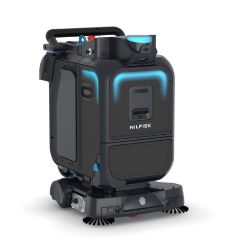 Advance VP25 2D Lidar, Robotic Walk Behind Floor Vacuum, 25.7", 5.3 Gallons, HEPA, Battery, Includes Deployment