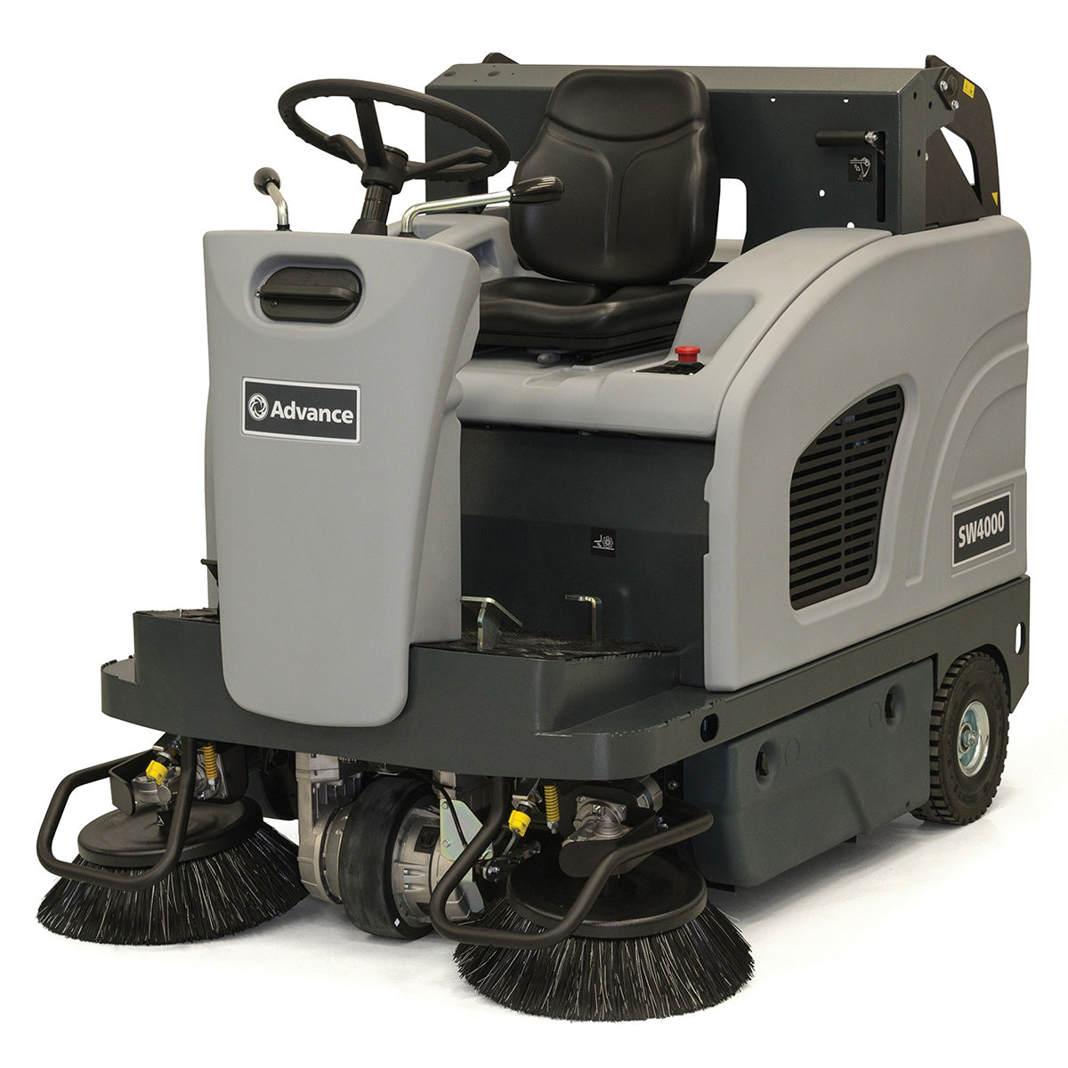 Advance SW4000, Rider Floor Sweeper, 49", 20 Gallon, Battery, 3 Year Warranty