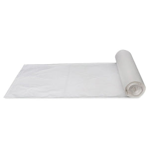 KleenLine Can Liner, 24x24 6 MIC Clear, 8-10 Gallon Capacity, 20 Rolls of 50 Liners, 1000 Count