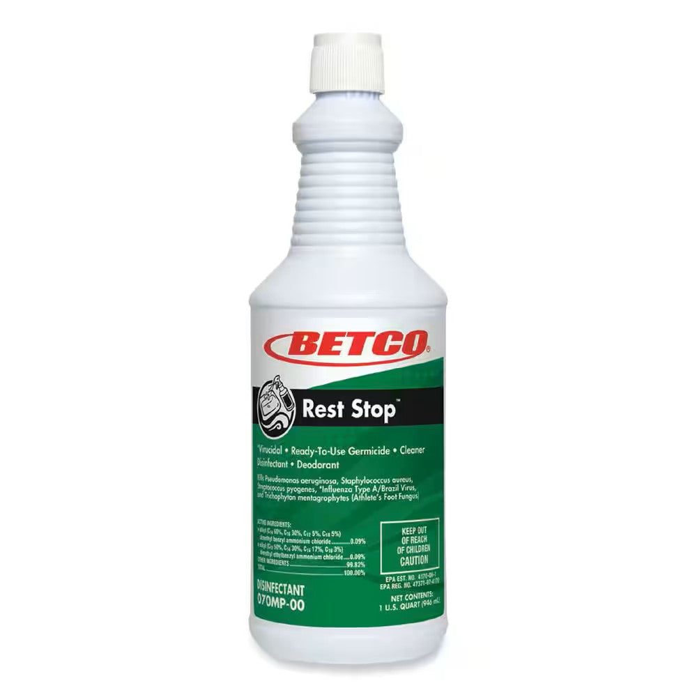 07012-00 | Rest Stop™ | Restroom Disinfectant | Non-Acid | 32 Ounce | 12 Per Case