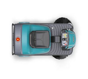 Tennant S680 | Floor Sweeper | 42" | 18.7 Gallon Hopper | Ride-On | Battery | Dual Side Brushes | 2 Year Warranty