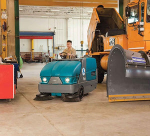 Refurbished | Tennant S20 | Floor Sweeper | 50" | 82 Gallon Hopper | Ride On | Gasoline | Overhead Guard | 2015
