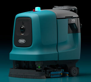 X6ROVR-660-D, Tennant X6 Rovr, Robotic Walk Behind Floor Scrubber, 26", 25 Gallon, Disk, Lithium, 5 Year Software, 3 Year Warranty