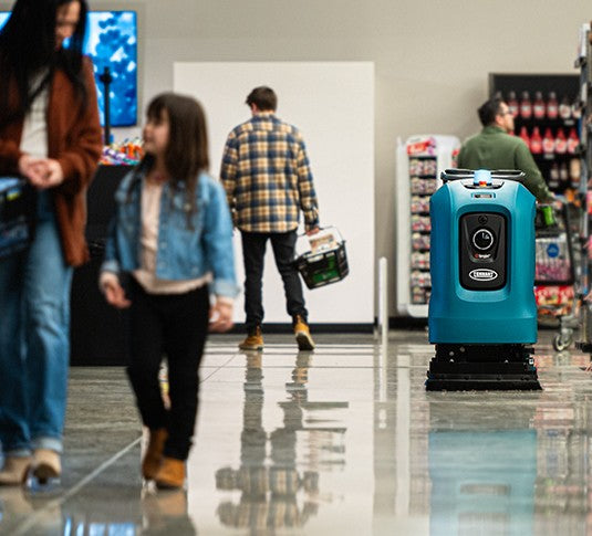 X4ROVR-500-D, Tennant X4 Rovr, Robotic Walk Behind Floor Scrubber, 20", 10 Gallon, Disk, Lithium, 5 Year Software, 3 Year Warranty