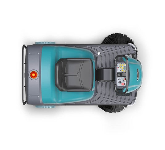 Tennant S680, Floor Sweeper, 42", 18.7 Gallon Hopper, Ride-On, Battery, Dual Side Brushes, 2 Year Warranty