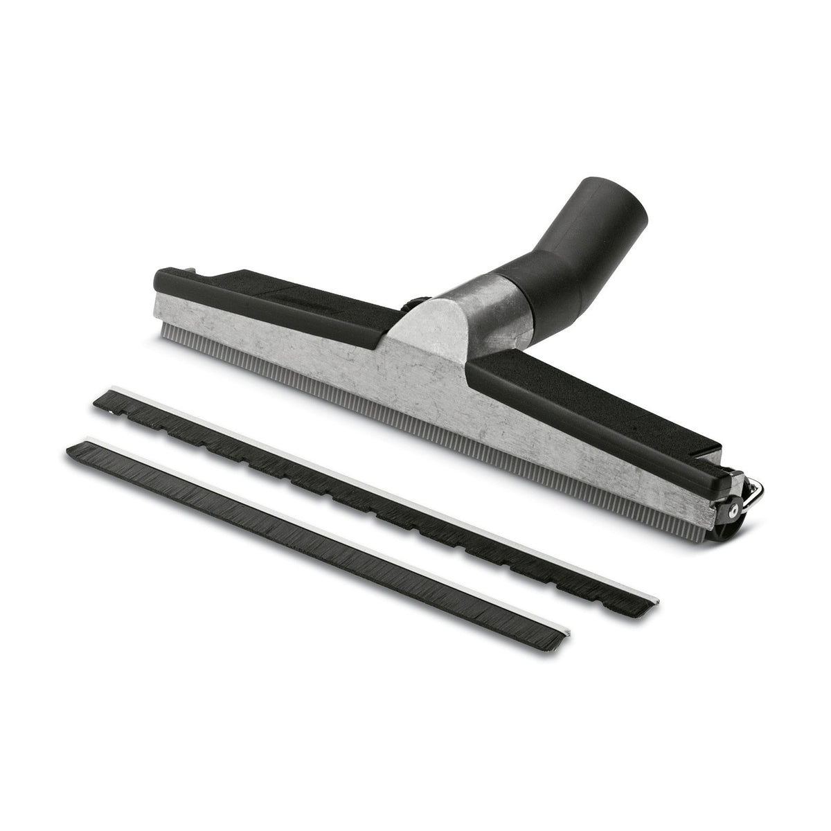Karcher 6.903-018.0, 14.6Ó Aluminum All-Purpose Head with Height-Adjustable Cylindrical, Brush Stripes and squeegee blades
