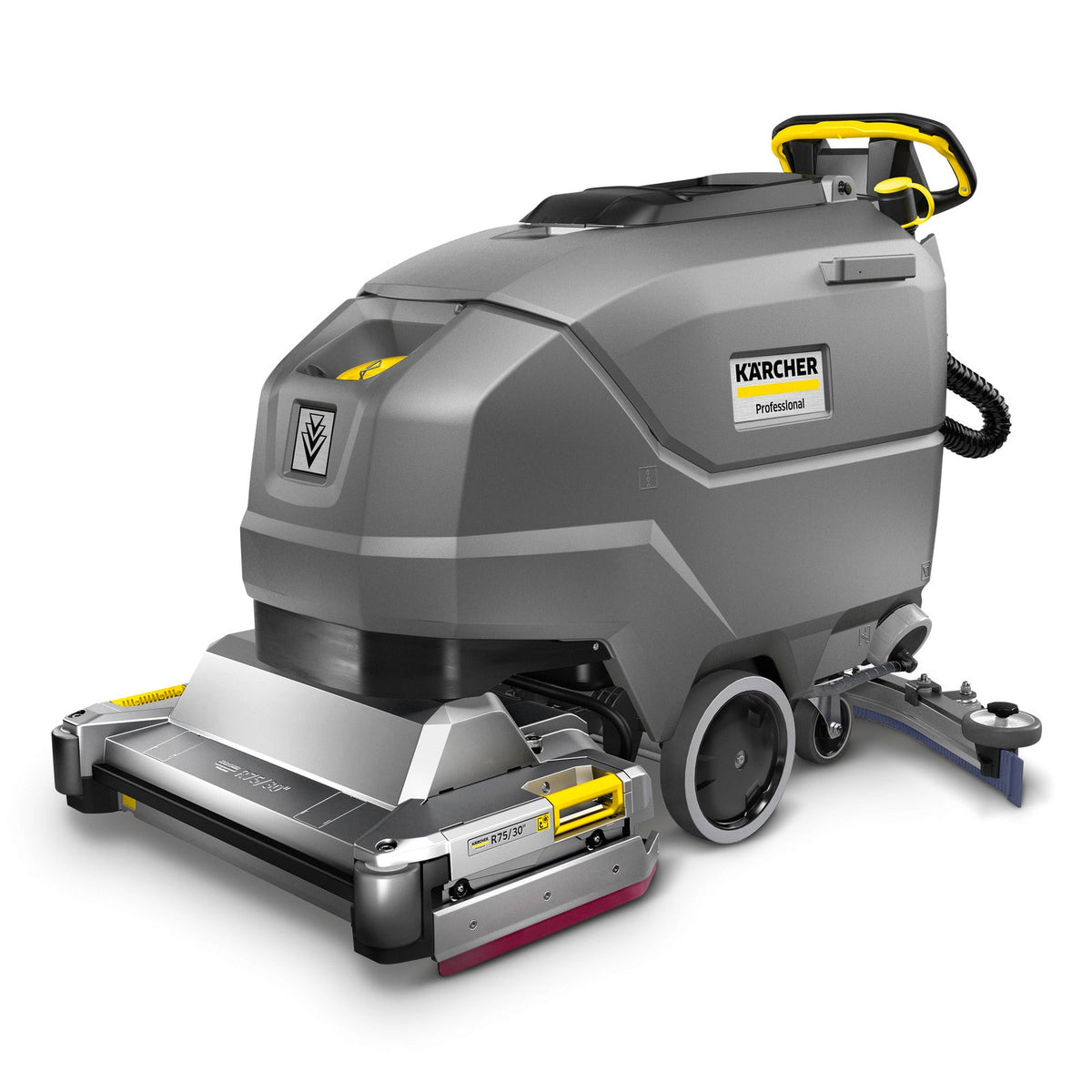 Karcher BR 75/75 W Bp Classic, Floor Sweeper-Scrubber, 30", 20 Gallon, Battery, Walk Behind, Self Propel, Cylindrical, 3 Year Warranty