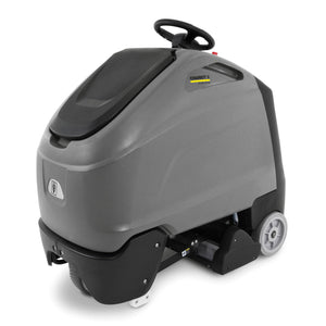 Karcher Chariot CV 86/1, Wide Area Vacuum, 34", Ride On, Battery, No Tools, HEPA, Dual Counter Rotating Brushes, 3 Year Warranty