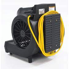 50000390 | AM2400D | Air Mover | 1/3 HP | 2400 CFM | Stackable | Daisy Chain | 3.8AMPs | Built in GFCI | Includes Transport Handle | 23lbs | 2 Year Warranty