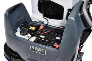 Advance SC500, Walk Behind Floor Scrubber, 20", 12 Gallon, Battery, Self Propel, Disk or Rev (Orbital), 3 Year Warranty