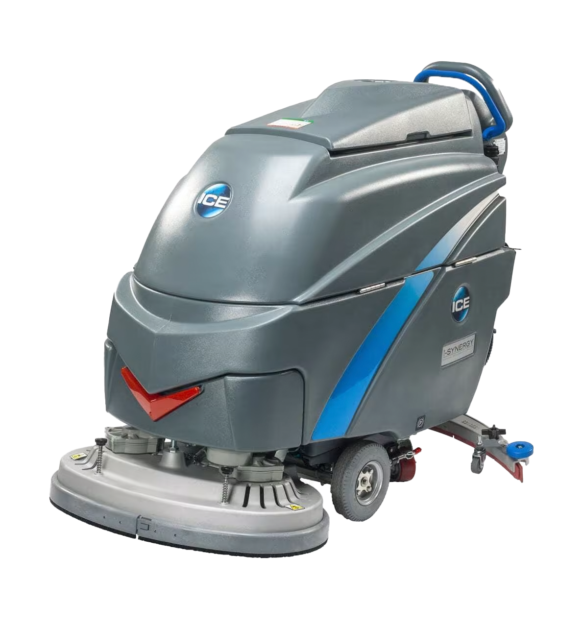 ICE i28BTL+, Walk Behind Floor Scrubber, 28", 26 Gallon, Lithium, Self Propel, Disk, 5 Year Warranty