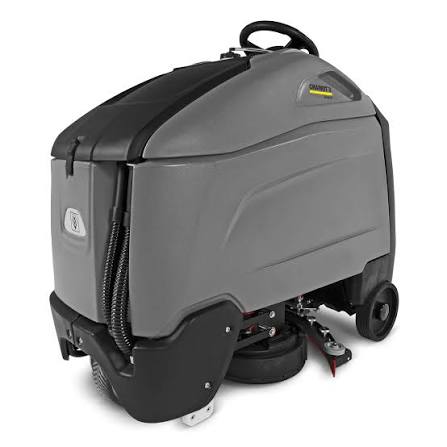 Karcher Chariot iScrub 26,  Rider Floor Scrubber, 26", 25 Gallon, Battery, Disk, 3 Year Warranty
