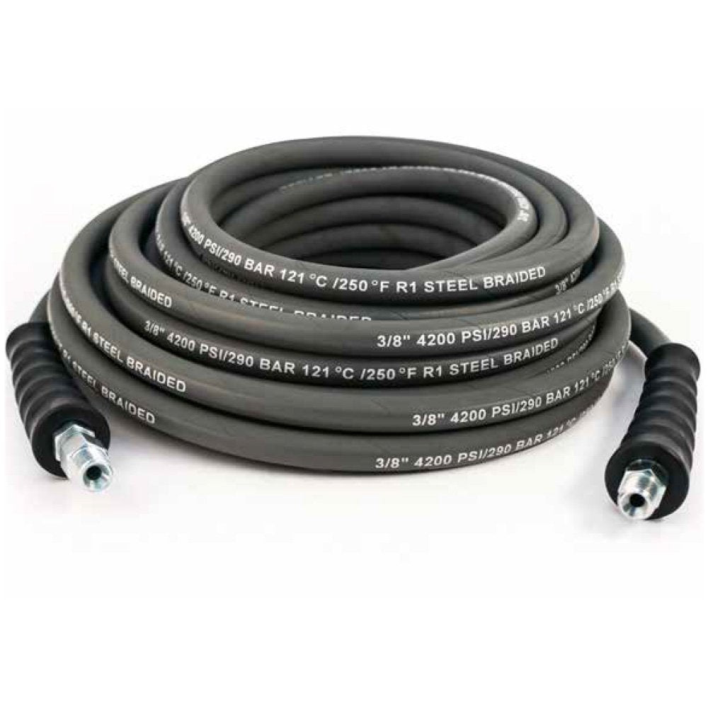 Legacy, Hose, Grey, 3/8" X 50', 1  Wire, Up to 4200PSI, 9.117-689.0