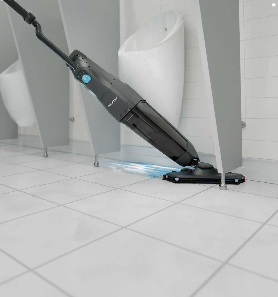 Nilfisk Dryft, Walk Behind Floor Scrubber, 15.4", .66 Gallon, Battery, Orbital, 3 Year Warranty, 58002002