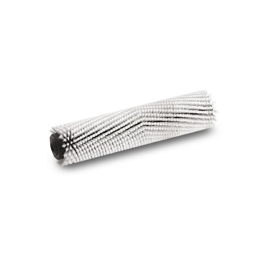 Karcher 4.762-405.0, Cylindrical white brush, soft bristles for gentle cleaning on all-surface floors