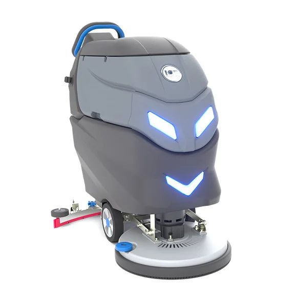 ICE i20YL, Walk Behind Floor Scrubber, 20", 15 Gallon, Pad Assist, 5/5/3 and Lifetime Lithium Battery Warranty