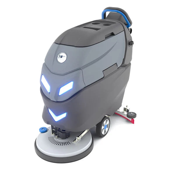 ICE i20YL, Walk Behind Floor Scrubber, 20", 15 Gallon, Pad Assist, 5/5/3 and Lifetime Lithium Battery Warranty
