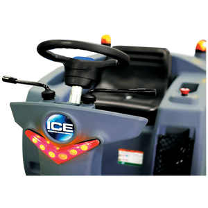 iS1100L | ICE iS1100L+ | Floor Sweeper | 44" | 21 Gallon Hopper | Ride On | Lithium | 5 Year Warranty
