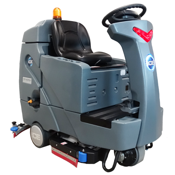 ICE RS32L, Rider Floor Scrubber, 32", 29 Gallon, Disk, 5/5/3 and Lifetime Lithium Battery Warranty