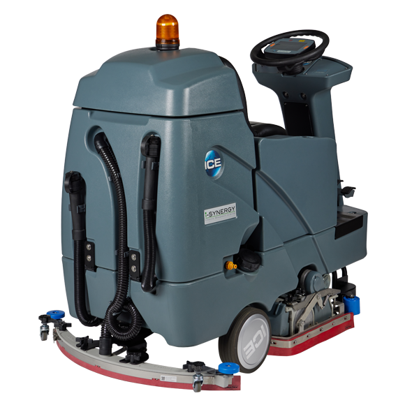 ICE RS28L-CY, Floor Scrubber, 26", 29 Gallon, Ride On, Lithium, Cylindrical, 5 Year Warranty