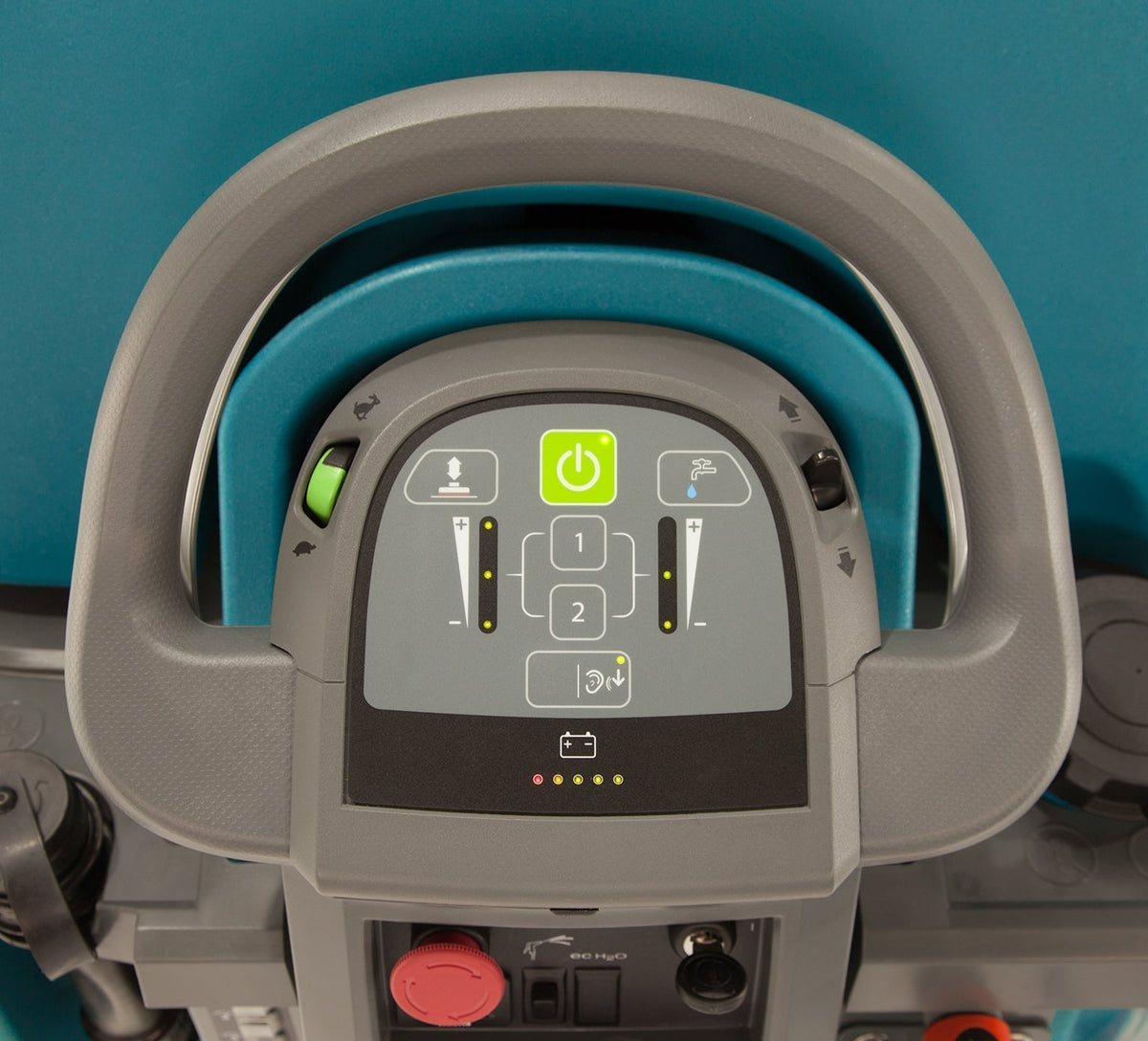 Tennant T600e, Floor Sweeper-Scrubber, 32", 32 Gallon, Battery, Self Propel, Cylindrical, 3 Year Warranty