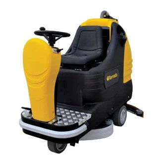 Tornado® BR 28/27, Rider Floor Sweeper-Scrubber, 28", 27 Gallon, Ride On, Battery, Cylindrical, 4 Year Warranty