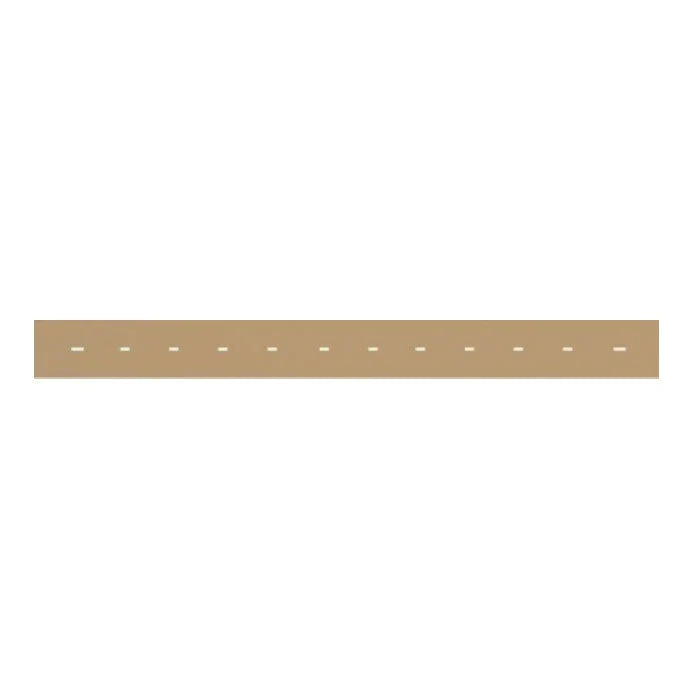 Tornado® #48406050 Rear Squeegee Blade - Tan Rubber