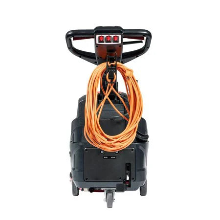 Walk Behind Floor Scrubber, 17", 9 Gallon, Electric, Pad Assist, Disk, 3 Year Warranty