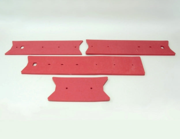 Red gum deck blade kit. Fits Nilfisk Advance CS7000  Fits Aftermarket Nilfisk Advance 56510374