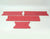 Red gum deck blade kit. Fits Nilfisk Advance CS7000  Fits Aftermarket Nilfisk Advance 56510374