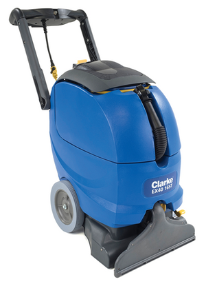 Clarke EX40 16ST & 18LX, Carpet Extractor, 9 or 12 Gallon, 16 or 18", Self Contained, Pull Back