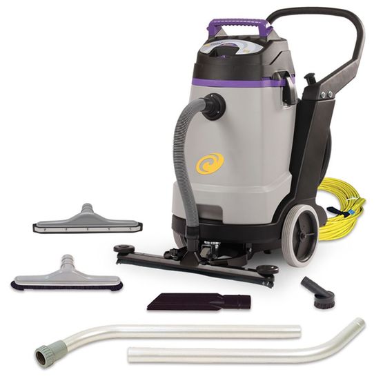 ProTeam® ProGuard™ 20, Wet Dry Vacuum, Shop Vac, 20 Gallon, 105CFM, 1.8HP Motor, With Tool Kit, Front Mount Squeegee