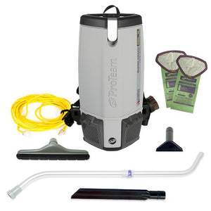 Proteam Stratus Super Coach Pro, Backpack Vacuum, 10QT, w/ 107250 Tool Kit, 12lbs