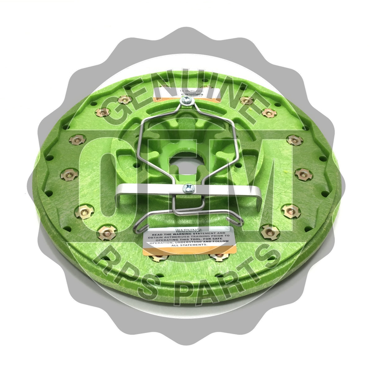 FactoryCat/Tomcat 14-382BLOCK, 14" Green Block Diamabrush Block Only