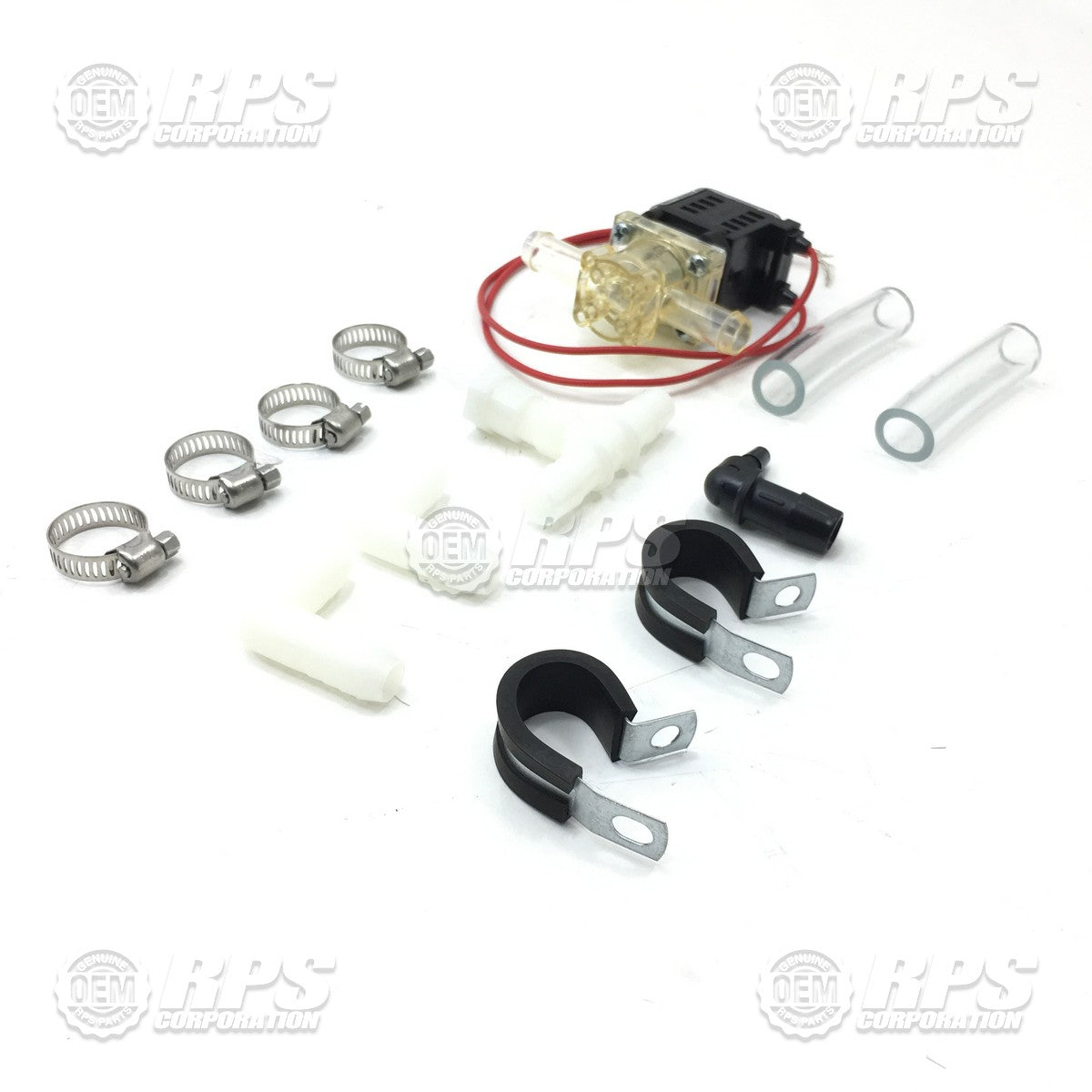 FactoryCat/Tomcat 175-4500D, Solenoid,Solution,1/2" Barb, 24V, Kit