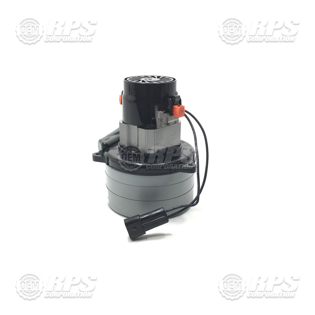 FactoryCat/Tomcat 175-5250, Motor,Vacuum, 24V, 3 Stage with Connector