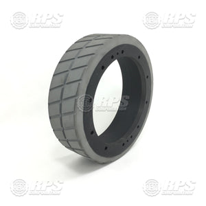 FactoryCat/Tomcat 255-7320G, Tire and Wheel,Grey Grooved