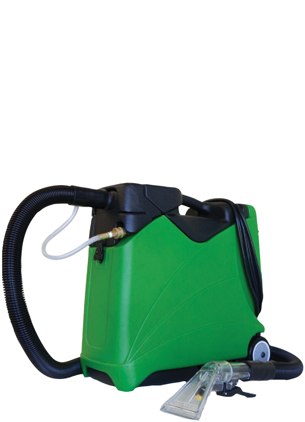 Mosquito Carpet Spotter | 3 Gallon | 55, 120, 100 PSI |  Cold or Hot Water | 7" Or 15' Hose Clear Upholstery Tool