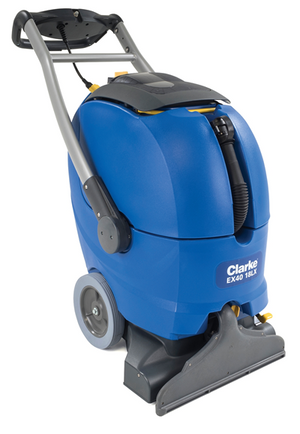 Clarke EX40 16ST & 18LX, Carpet Extractor, 9 or 12 Gallon, 16 or 18", Self Contained, Pull Back