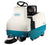 Reconditoned Tennant 6100 Battery Powered Rider Floor Sweeper