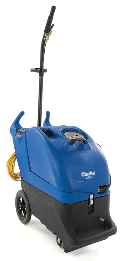 Clarke EX20 | Carpet Extractor | 12.5 Gallon | 100 PSI | Hot or Cold Water | Single 3 Stage Vac Motor