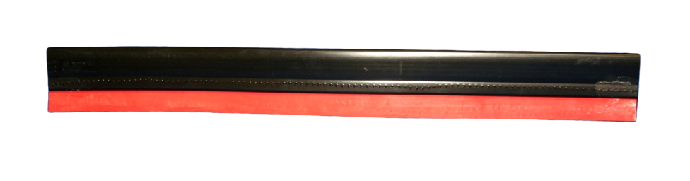 Scrub Deck Side Squeegee Blade. Fits Tennant 7300, 8300. 28 3/4" x 3 1/4" x 3/8".  Fits Aftermarket Tennant 386260